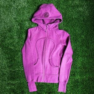 Lululemon Scuba Full Zip Athletic Yoga Gym Hoodie Bodycon Sweatshirt Jacket XS/S